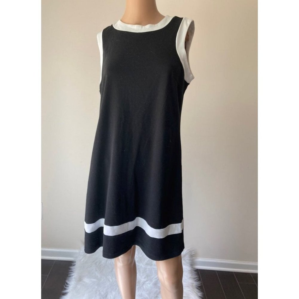 NY & Company Color Block Dress Size Medium